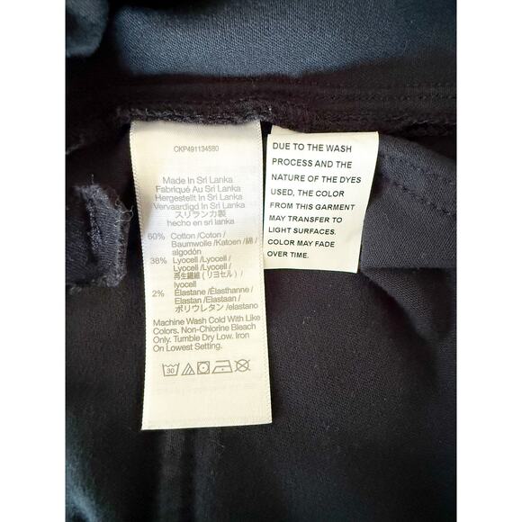 Madewell | NWT | Darted Barrel-Leg Pants in Classic Navy | Sz 30 - Picture 9 of 10